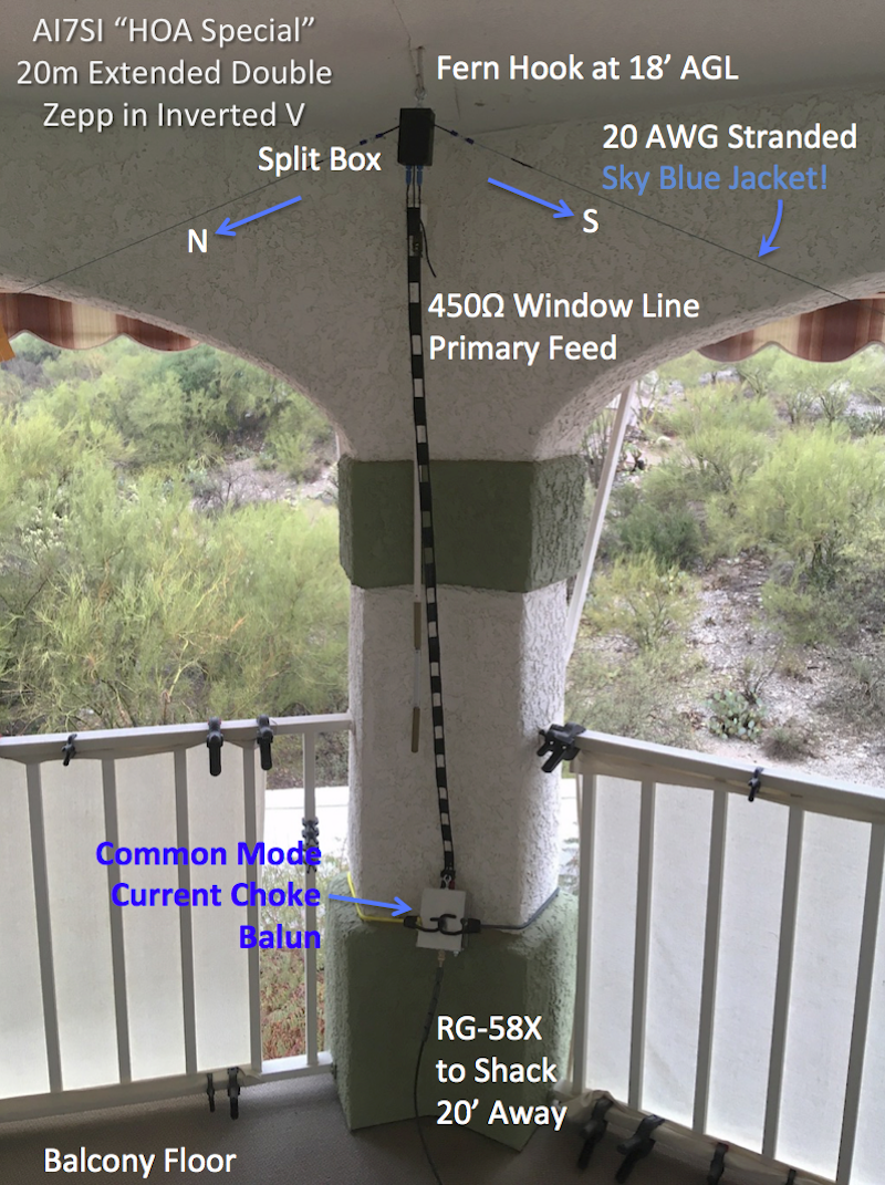 Feed Point on the Balcony